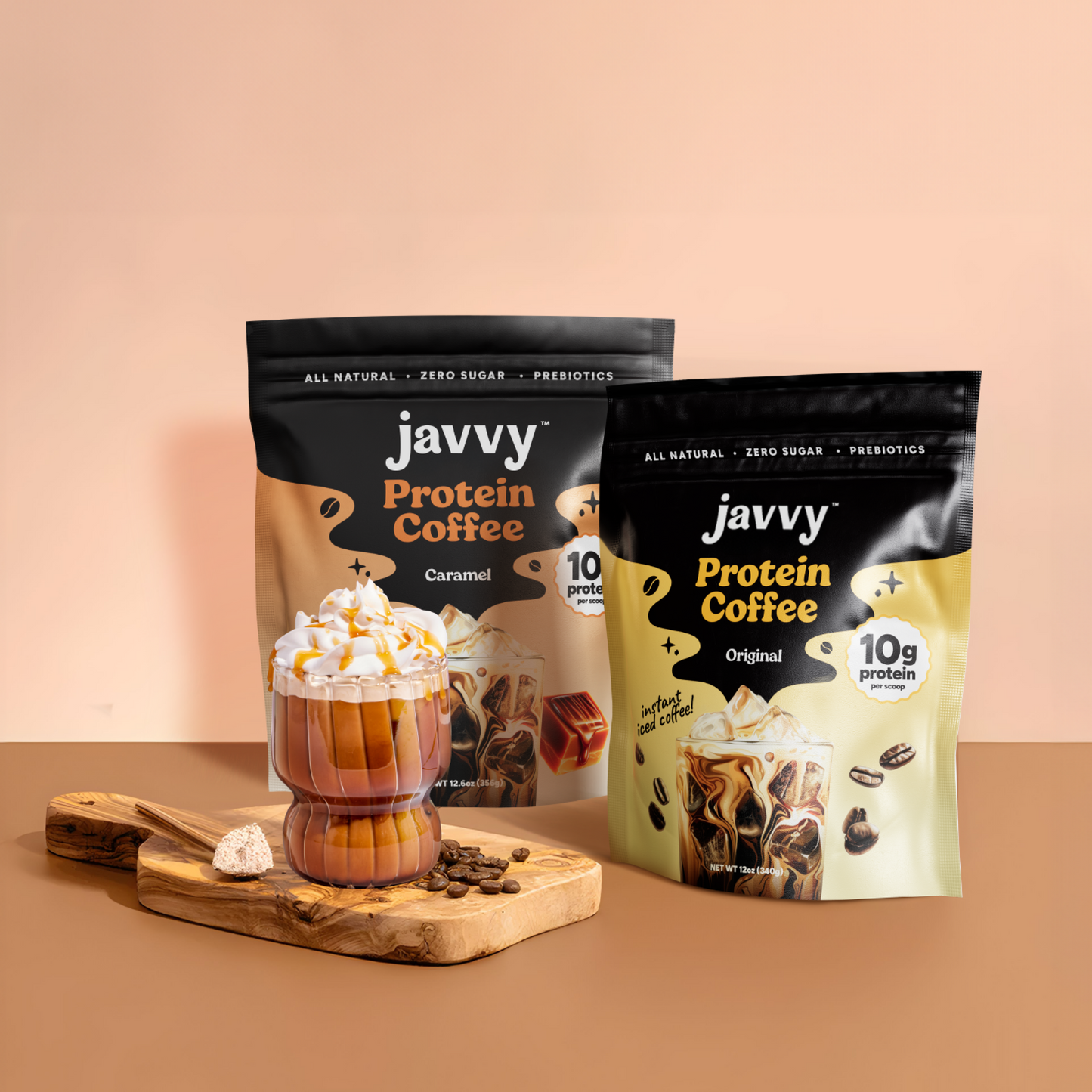 Hazelnut Protein Coffee