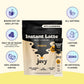 Javy Instant Latte - Instant Coffee Packets - 100% Arabica Coffee - Zero Artificial Flavors & Sweeteners - Enjoy Hot or Cold - Just Add Water, 12 single servings per bag