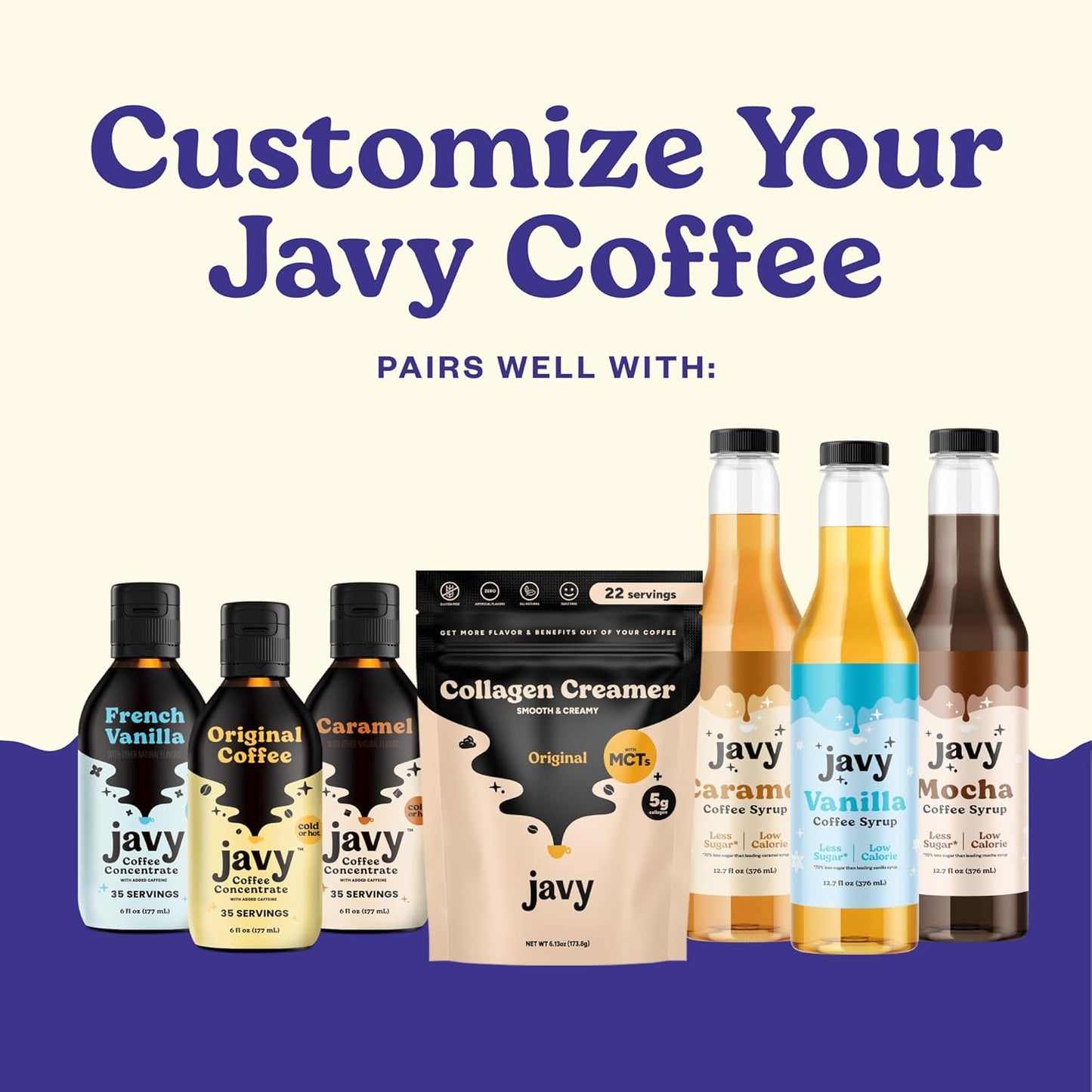 Javy Original Protein Coffee - Premium Whey Protein & Instant Iced Coffee - 100% Arabica Coffee - Zero Artificial Flavors & Sweeteners, 20 Servings