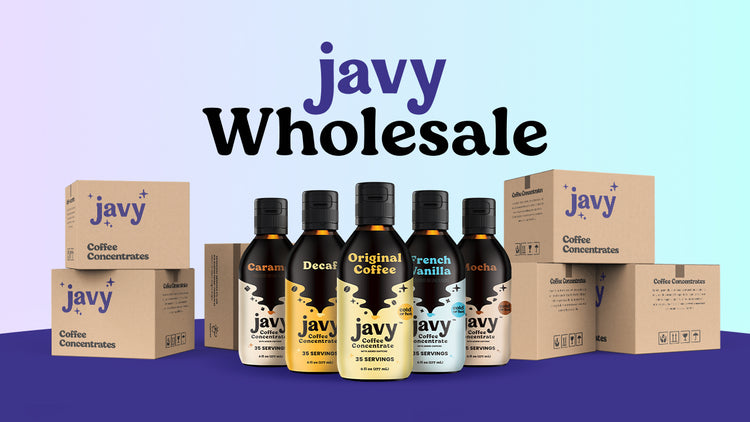 Coffee Concentrate Brewed Your Way | Javy Wholesale